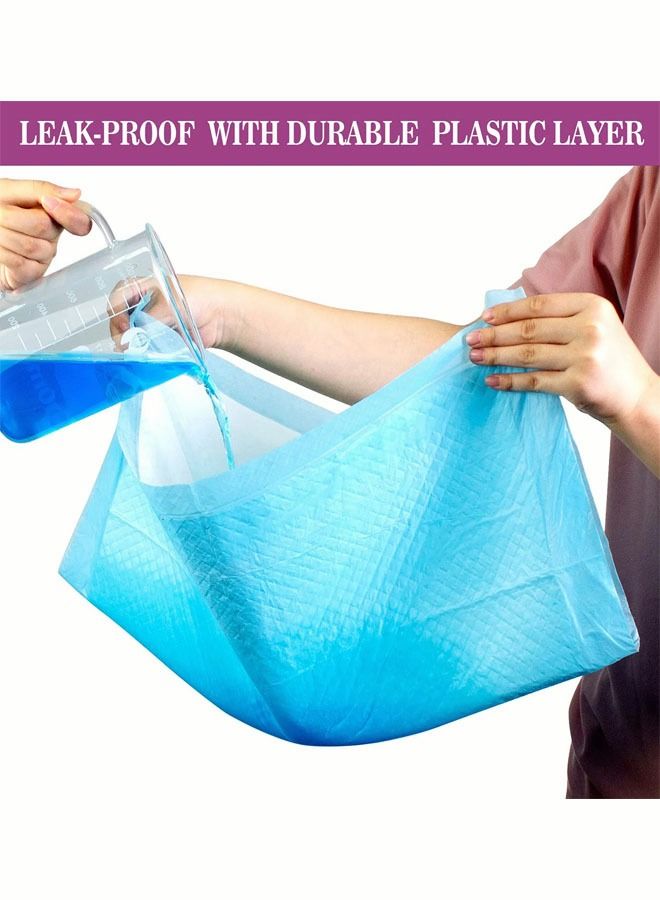 100 Pcs Dog Pads Thicker Pet Training and Puppy Pads Super Absorbent Pee Pads for Dogs Leak Proof Dog Potty Training Pads for Puppies Cats Rabbits Pet Pee Pads - Image 3